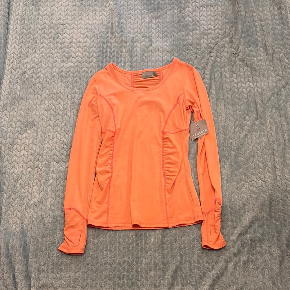 Athleta Long Sleeve Breathe Top